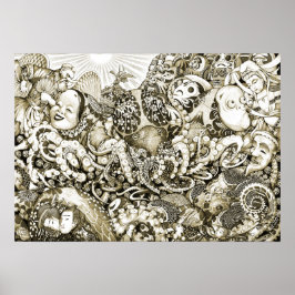 Póster Tako emaki300 @miyasan_art