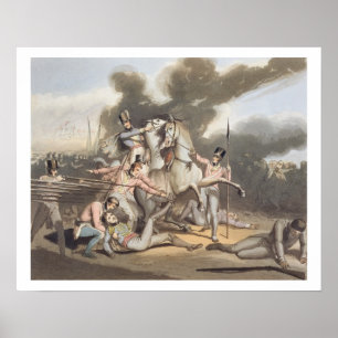 Póster Talavera, 28th July 1809, from 'The Victories of t