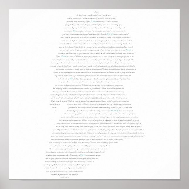 Póster Tale of Two Cities (Frente)