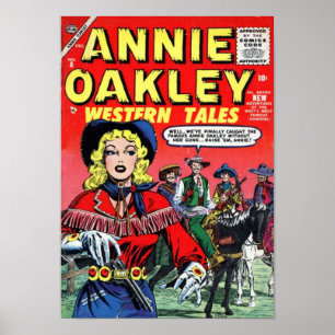 Póster Tales occidentales de Annie Oakley