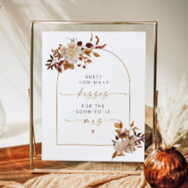 Póster TALIA Boho Otoño Cuantos Besos Despedida de Solter