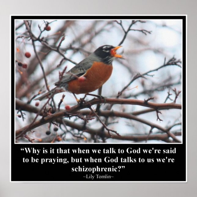 Póster Talk to God (Frente)