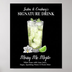 Póster Tall Mojito ・ PERSONALIZA esta bebida de firma Pla