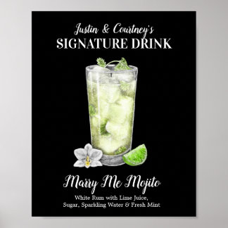 Póster Tall Mojito ・ PERSONALIZA esta bebida de firma Pla