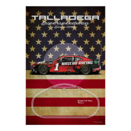 Póster Talladega Superspeedway