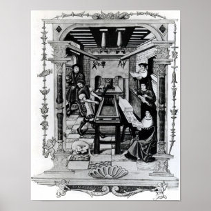 Póster Taller de imprenta