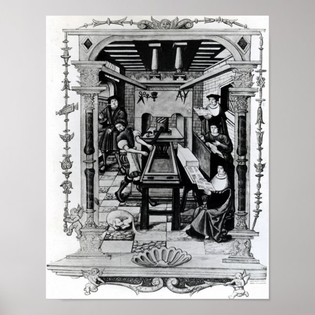 Póster Taller de imprenta (Frente)