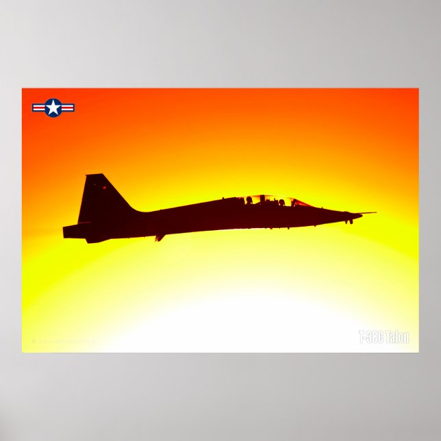 PÓSTER TALÓN T-38C (Frente)
