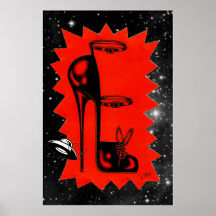 Póster Talones altos en el Poster Heavens