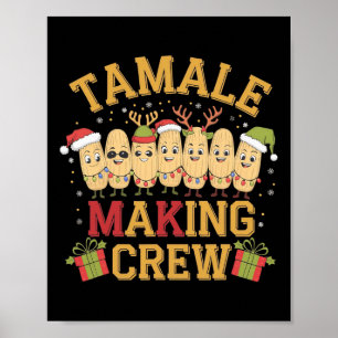 Póster Tamale hace graciosa a la tripulación mexicana Nav