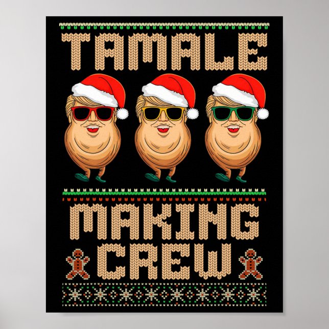 Póster Tamale Hace Que La Tripulación Tamale Season Funci (Frente)