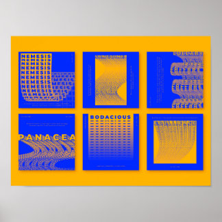 Póster Tamaño A3 Bauhaus Art Poster 9