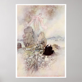 Póster Tamano The Fox Maiden de Warwick Goble