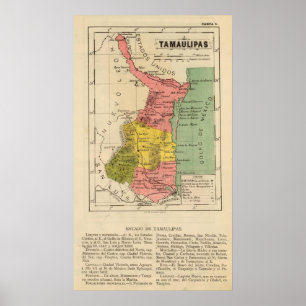 Póster Tamaulipas, Mexico