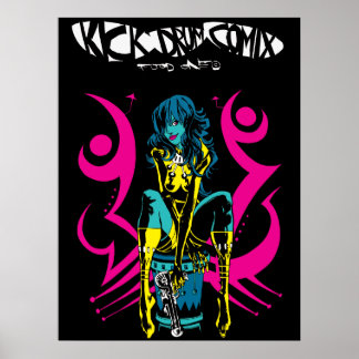 Póster Tambor de mecha dos imprenta/Poster
