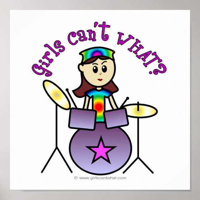 Póster Tambor ligero (Frente)