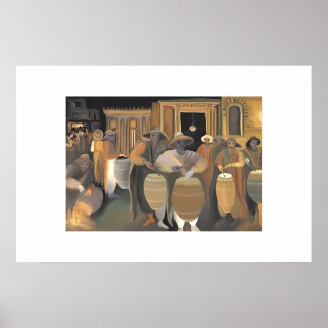 Póster Tambores (Frente)