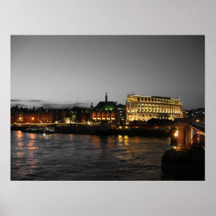 Póster Támesis de Londres