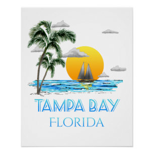 Póster Tampa Bay Florida