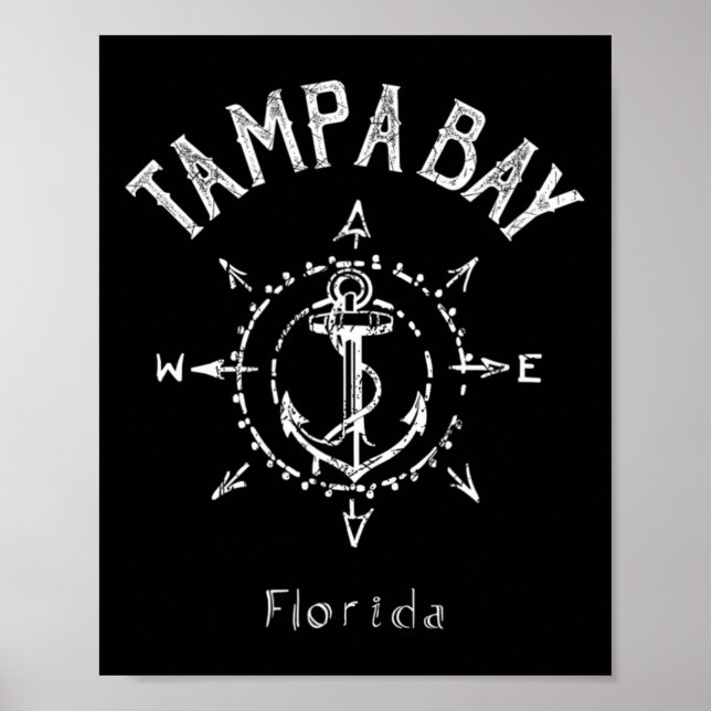 Póster Tampa Bay Florida (Frente)