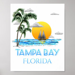 Póster Tampa Bay Florida