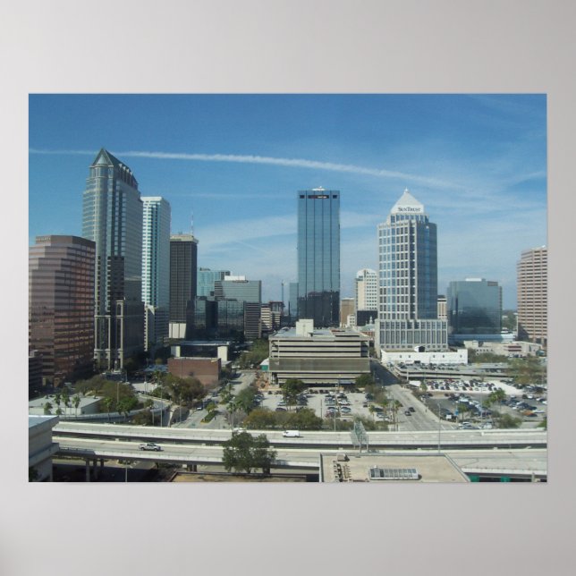 Póster Tampa, Poster de Florida (Frente)