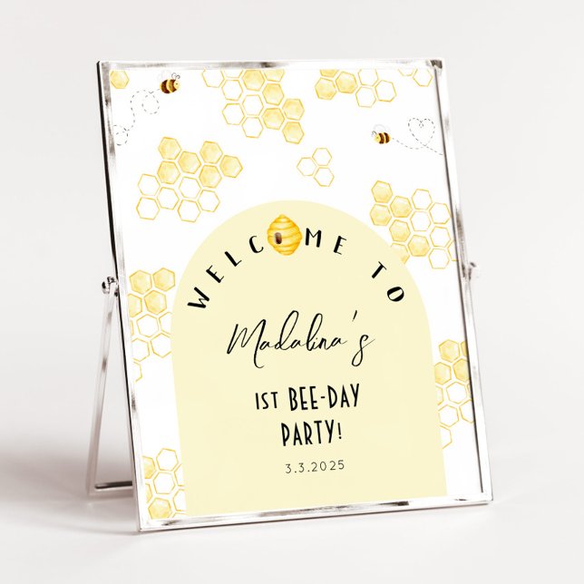Póster Tan dulce de ser un día de abeja fiesta bienvenida (Subido por el creador)