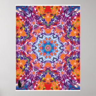 Póster Tánger Kaleidoscope
