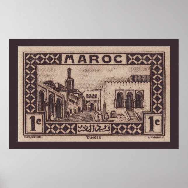 Póster Tánger, Marruecos - Poster (Frente)