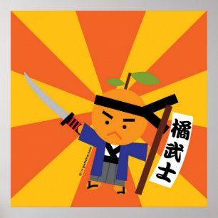 Póster Tangerine Samurai Poster