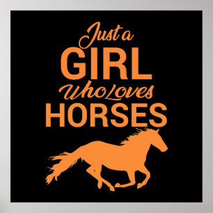 Póster Tangerine Un Chica Que Ama Los Caballos