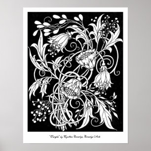 Póster "Tangles" poster