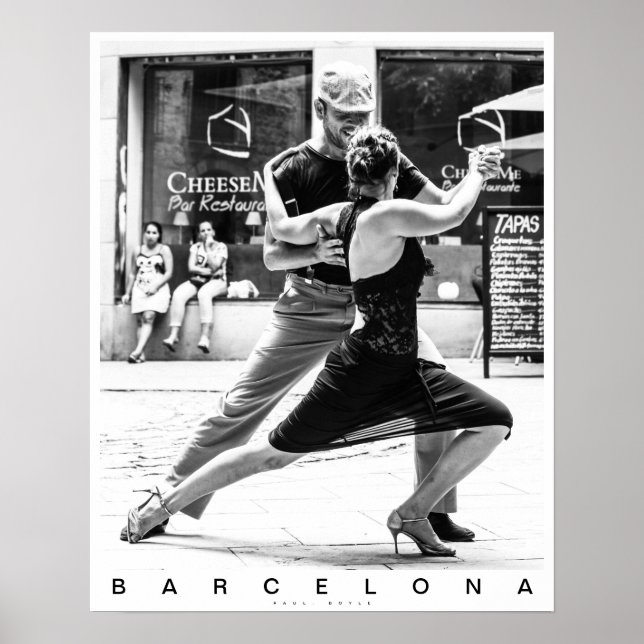 Póster Tango Barcelona (Frente)