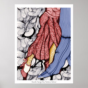 Póster Tango del estudio