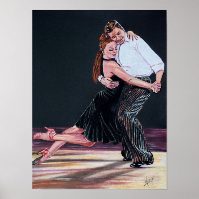 Póster Tango Sensual (Frente)