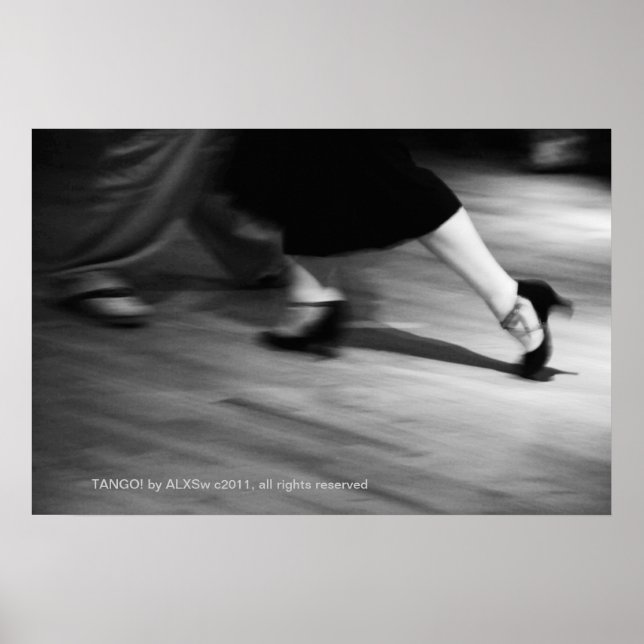 Póster Tango! una fotografía de ALXSw (Frente)