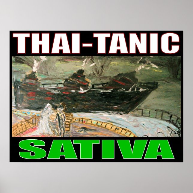 PÓSTER TANIC SATIVA (Frente)