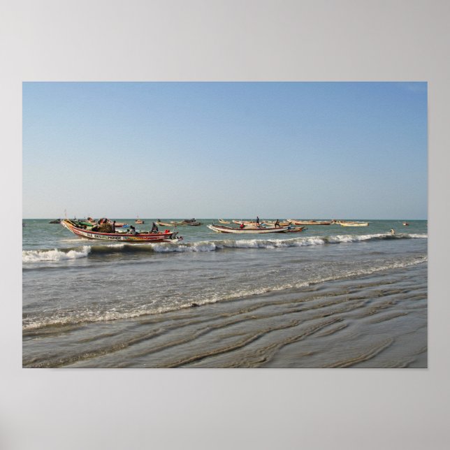 Póster Tanji, Gambia (Frente)