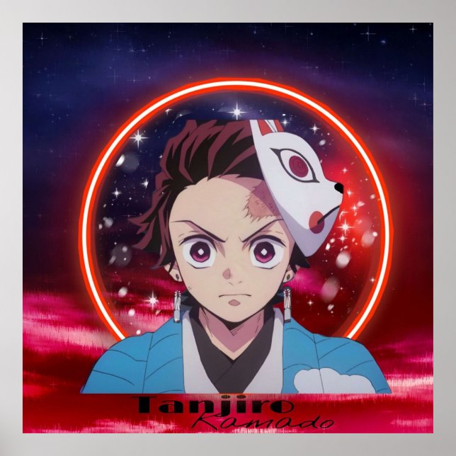 Póster Tanjiro Kamado (Frente)