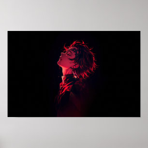 Póster "Tanjiro Kamado - Crimson Awakening Demon Slayer