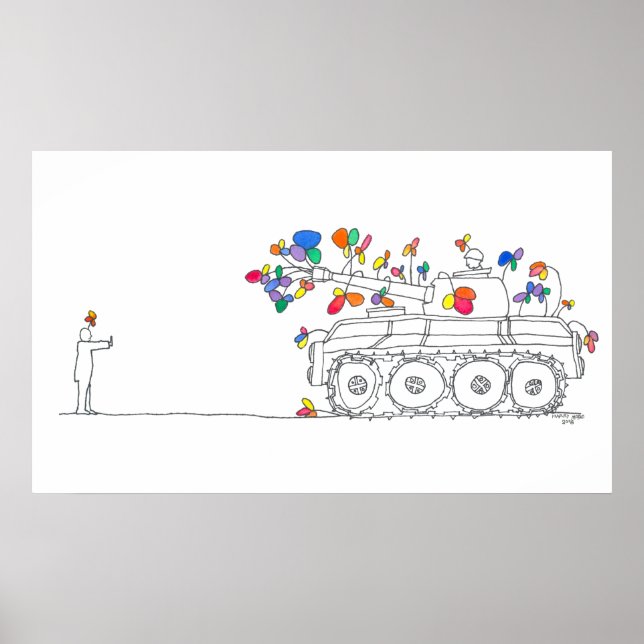 Póster Tank de la Paz (Frente)