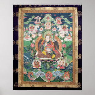 Póster Tanka de Padmasambhava, ANUNCIO c.749