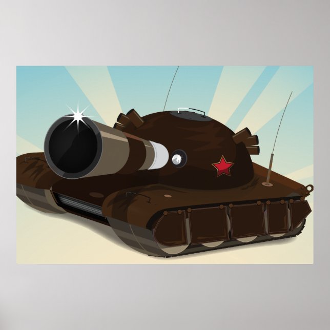 Póster Tanque (Frente)