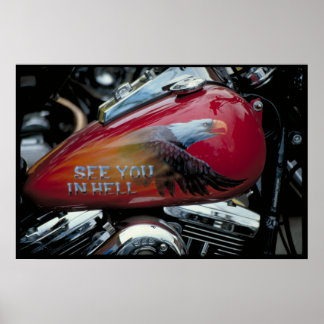 Póster tanque de combustible para personalizados Dakota d