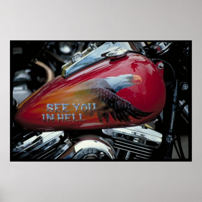 Póster tanque de combustible para personalizados Dakota d (Frente)