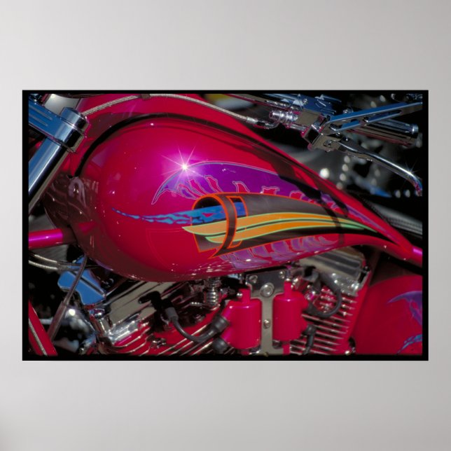 Póster tanque de combustible para personalizados Dakota d (Frente)