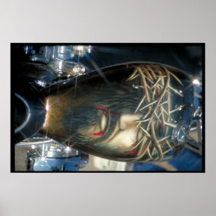 Póster tanque de combustible pintado por personalizados -