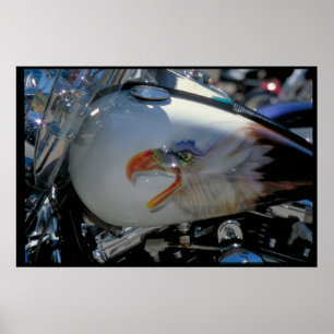 Póster tanque de combustible pintado por personalizados -