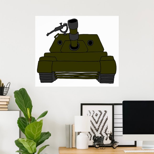 Póster Tanque militar (Subido por el creador)