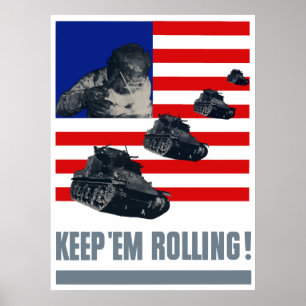 Póster Tanques... Mantenlos.